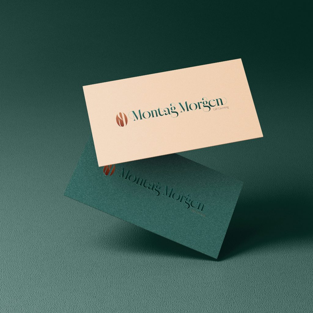 Visitenkarte für Montag Morgen mit weiterer Logodarstellung | Kremer Signature Design